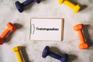 Trainingszeiten